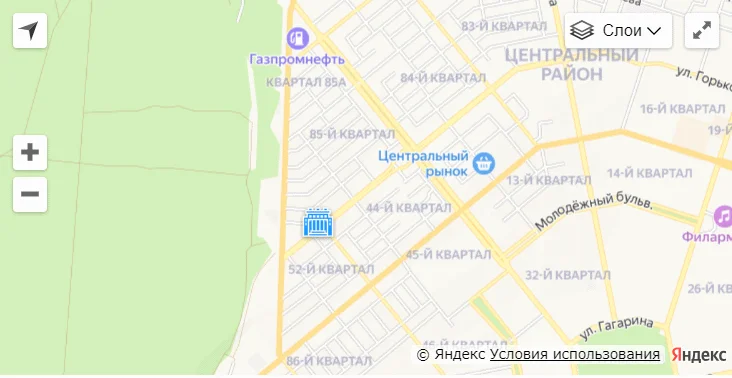 Карта проезда: г. Тольятти, ул. Советская, влд. 15