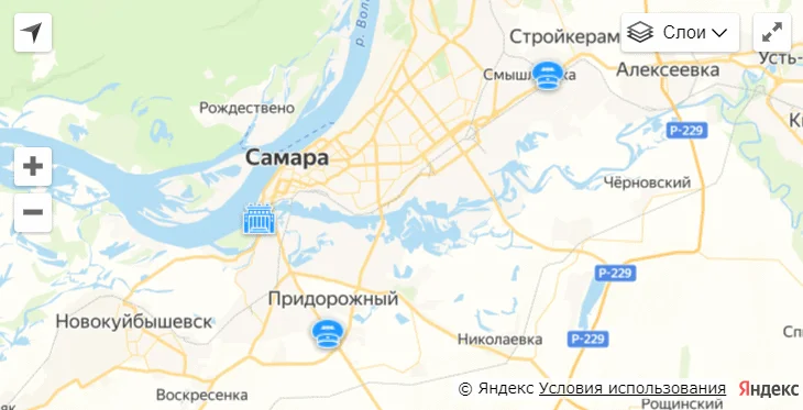 Карта проезда: г. Самара, пер Извилистый, д. 3