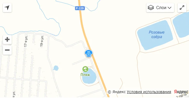 Карта проезда: г. Самара, ш. Московское